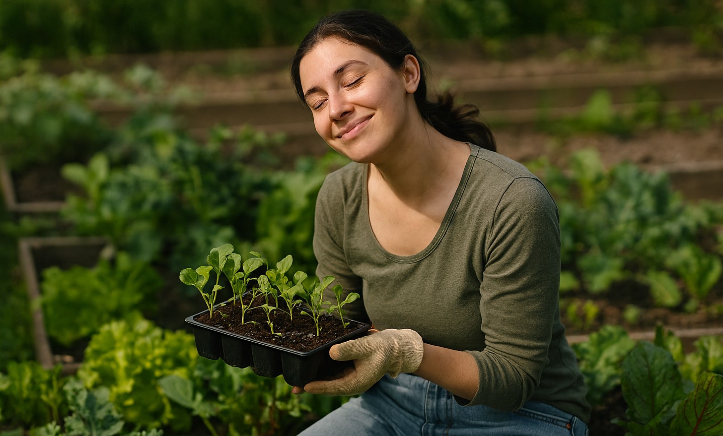Terapi Berkebun Sayur Organik